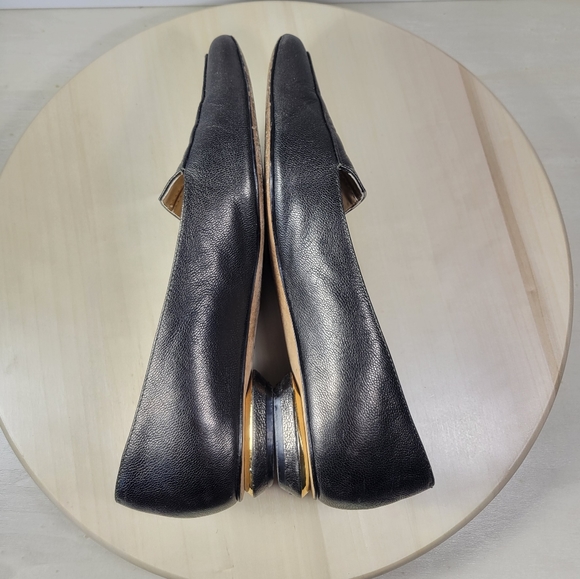 Vaneli Bronze Leather Loafer Flats Women's Size 8 - Picture 7 of 13